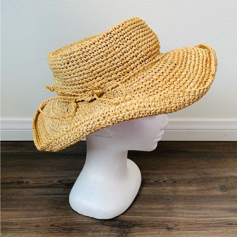 Crochet raffia Sun hat